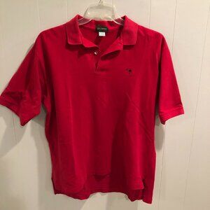 Ben Silver Charleston Men's Palmetto Polo Shirt Red Sz XL